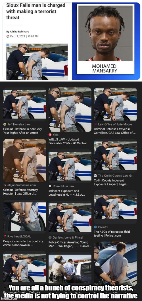 No Narrative | You are all a bunch of conspiracy theorists, the media is not trying to control the narrative | image tagged in narrative,news,wierd,trust issues | made w/ Imgflip meme maker