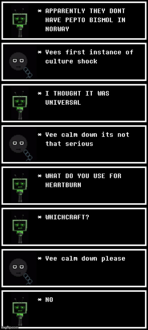 TIL that they don't have Pepto bismol in norway | made w/ Imgflip meme maker