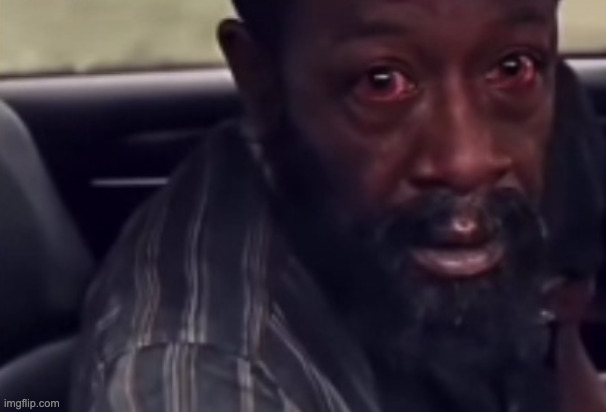 Morgan Jones crying in car | image tagged in morgan jones crying in car | made w/ Imgflip meme maker