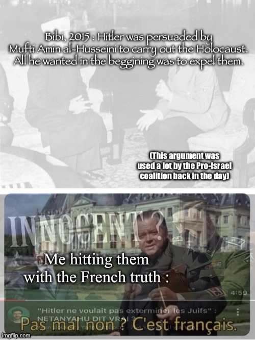 History lesson : Benjamin Netanyahu wrong again. | image tagged in palestine,middle east | made w/ Imgflip meme maker