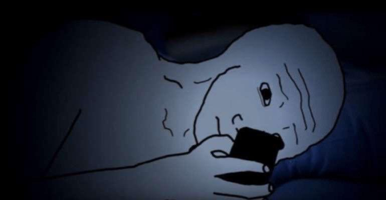 Wojack bed Blank Meme Template