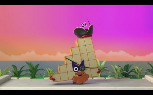 Numberblock Pirate Step Squad 21 Blank Meme Template