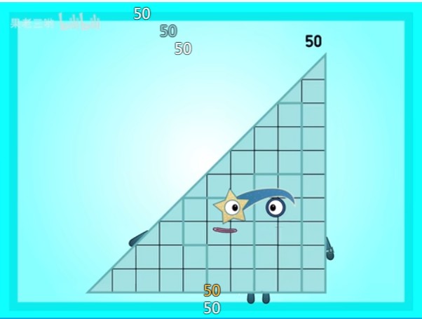 Numberblock Cursed 50 Blank Meme Template