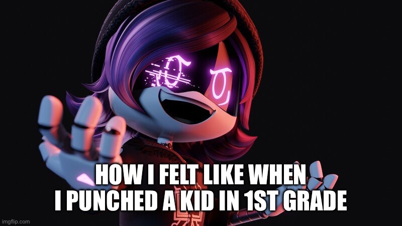 Now i do it all the time | HOW I FELT LIKE WHEN I PUNCHED A KID IN 1ST GRADE | image tagged in uzi doorman laughs like a maniac,school,never gonna give you up | made w/ Imgflip meme maker