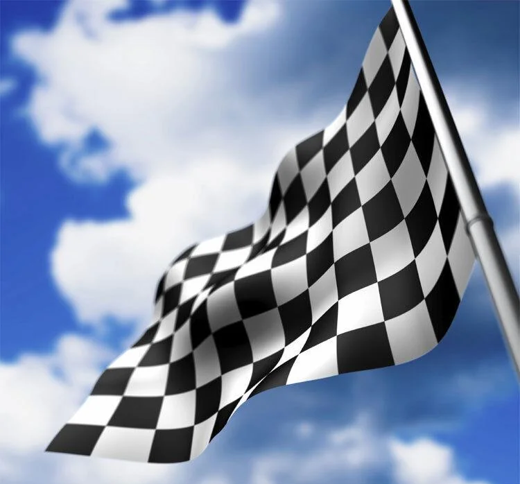 Checkered Flag Blank Meme Template