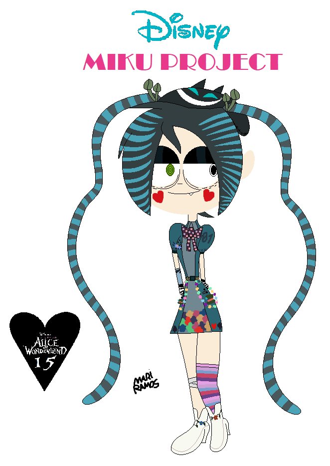 Disney Miku Project - Underland Type Blank Meme Template