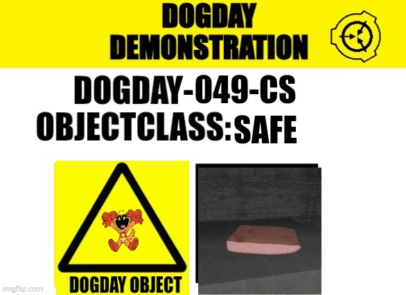 DOGDAY-049-CS Blank Meme Template