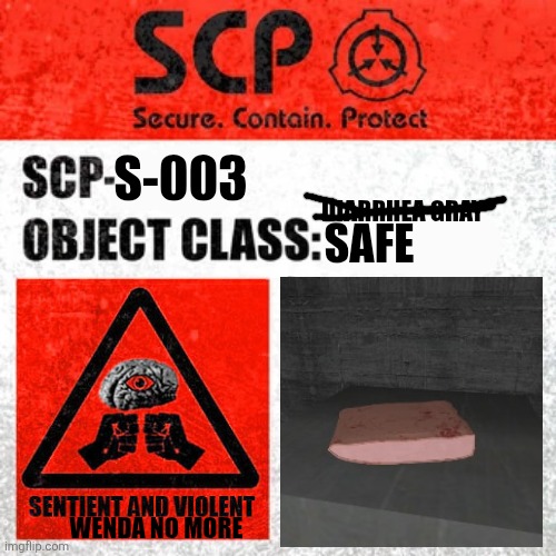 SCP-S-003 Blank Meme Template