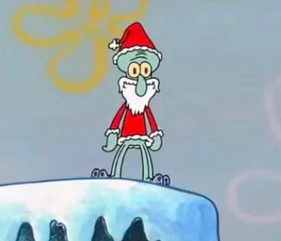 Squidward Scared Blank Meme Template