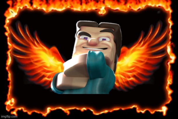 Grotesque Steve the angel of death | image tagged in bird,grotesque steve,minecraft steve,angel of death | made w/ Imgflip meme maker