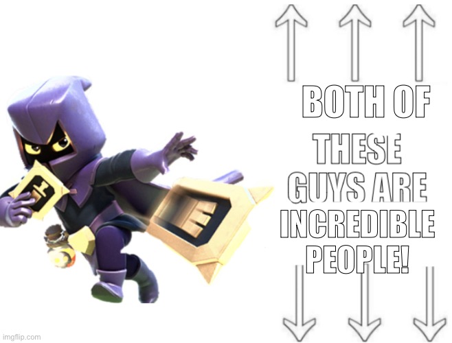 . | BOTH OF; INCREDIBLE PEOPLE! | image tagged in one of these guys are racist | made w/ Imgflip meme maker