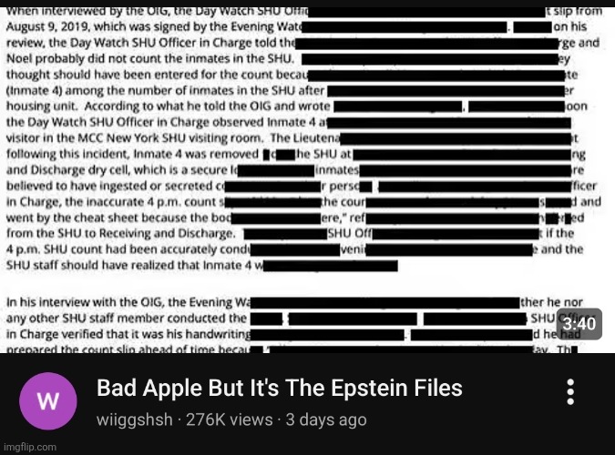 Mfs will turn anything with the color black and white into bad apple | made w/ Imgflip meme maker