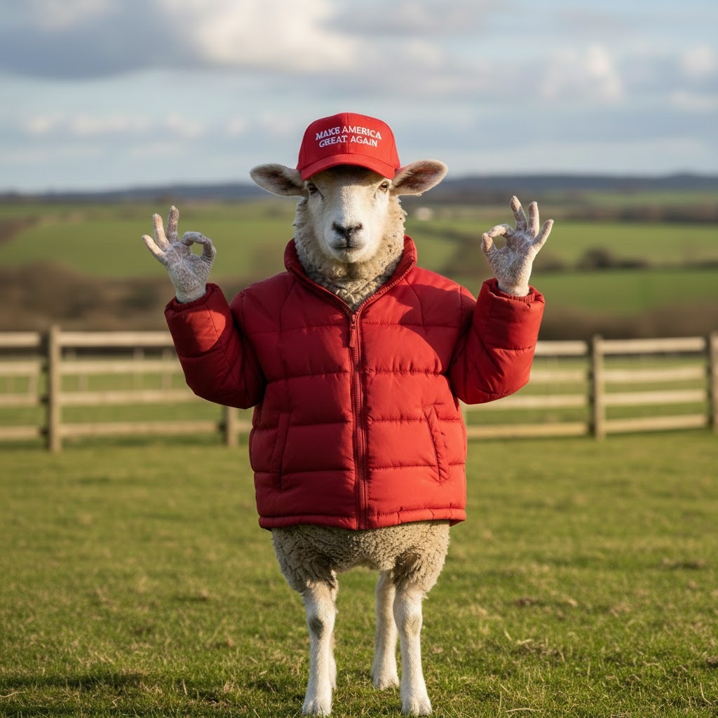 SHEEP OK Blank Meme Template