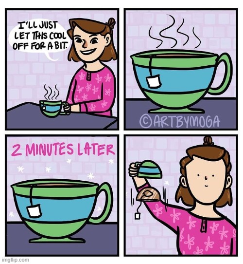image tagged in winter,tea,cool off,frozen,ice,oof | made w/ Imgflip meme maker