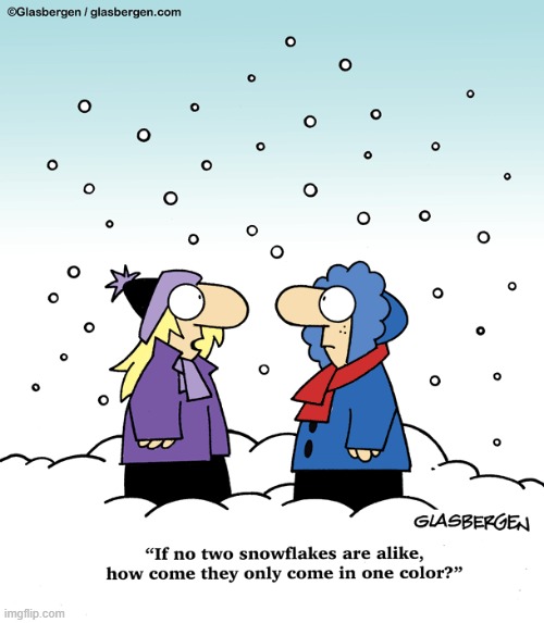 image tagged in winter,snowflake,snowflakes,unique,color,one | made w/ Imgflip meme maker