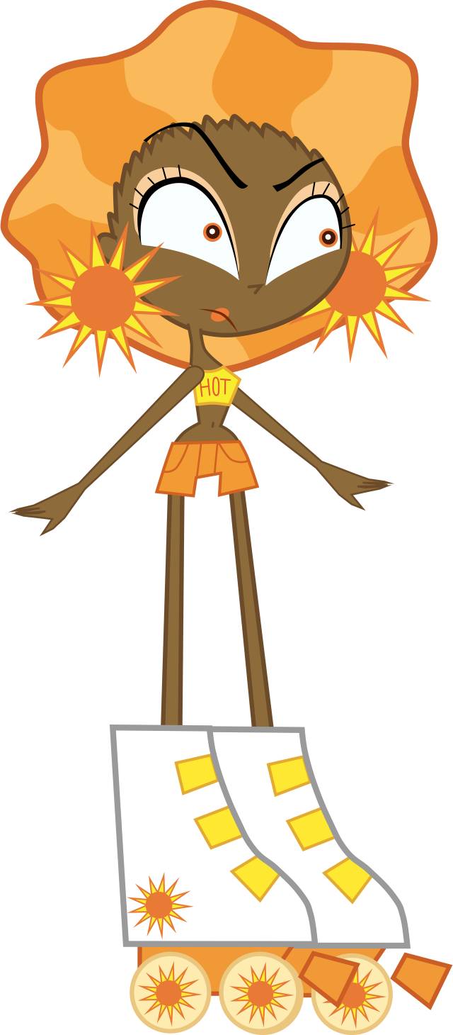 (Vector) The Sun (Pose 4B) Blank Meme Template