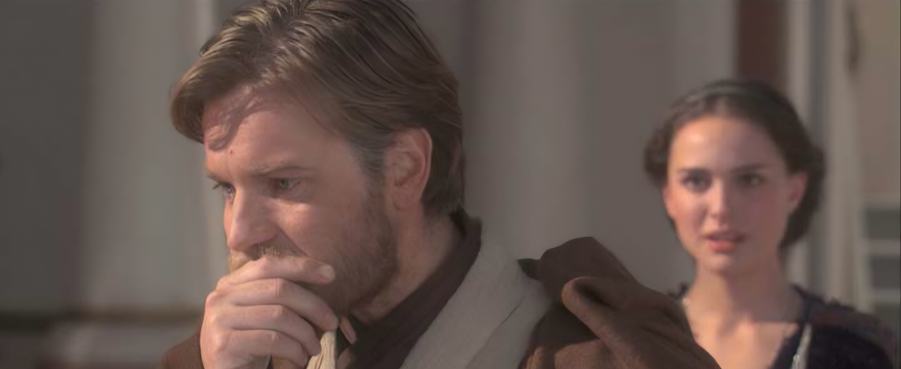 Obi Wan and Padme Blank Meme Template