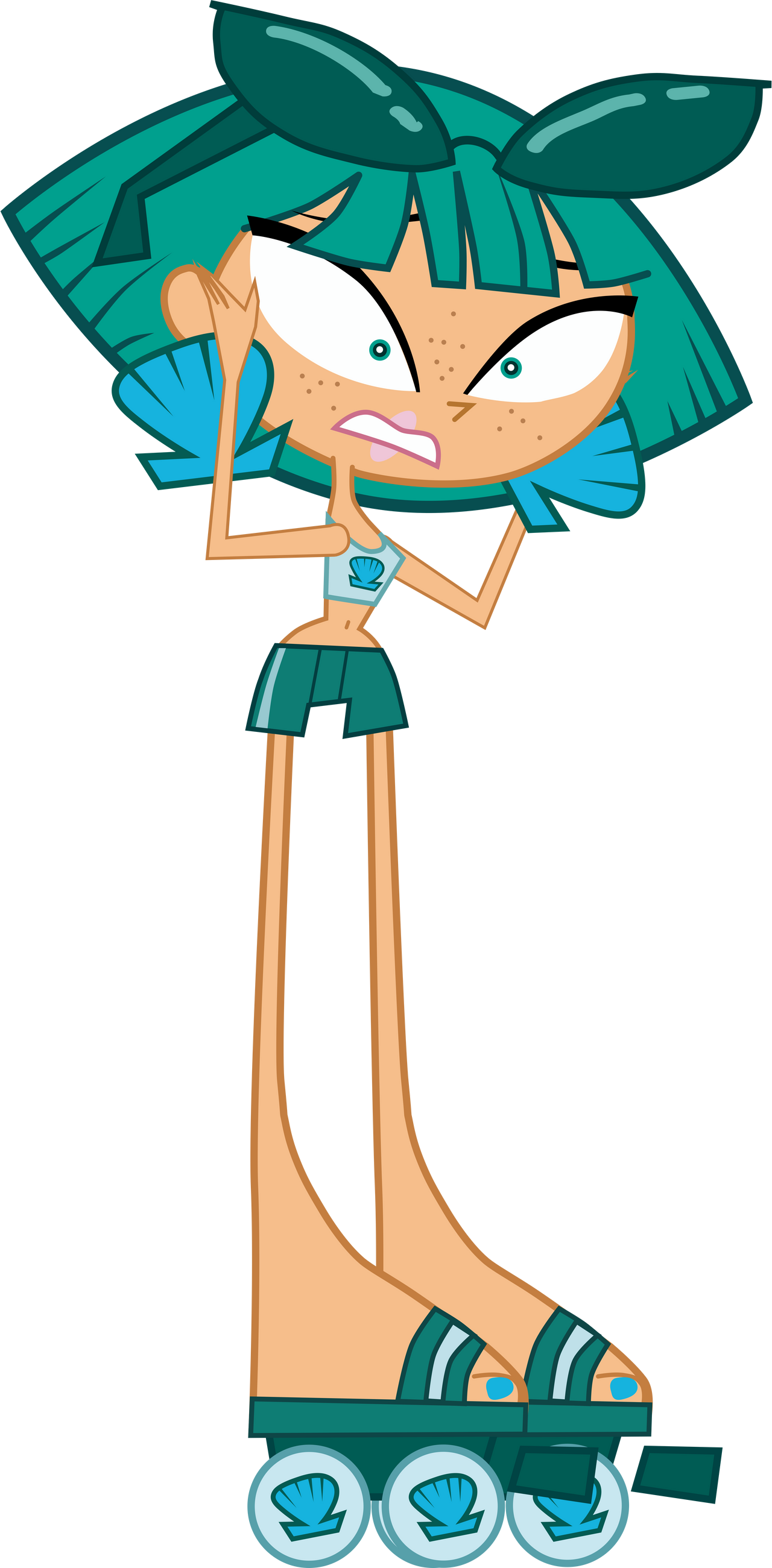 Neptune Freaking Out Blank Meme Template