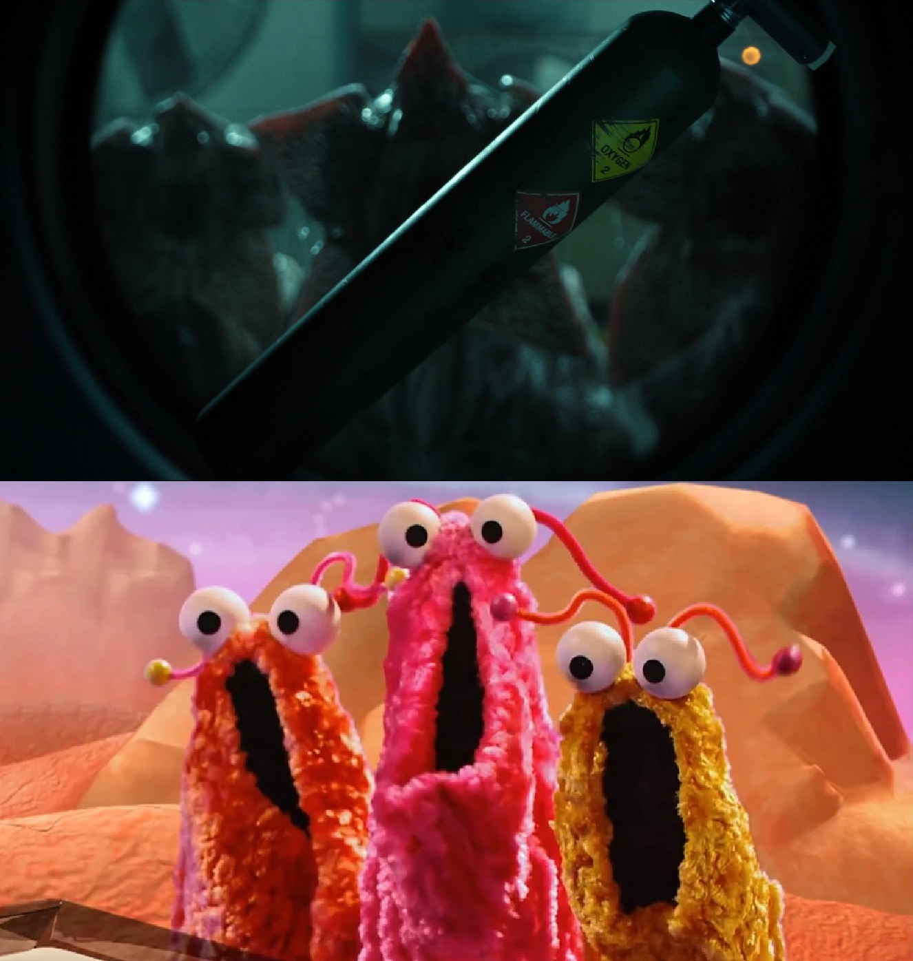 Stranger Things Martians Blank Meme Template