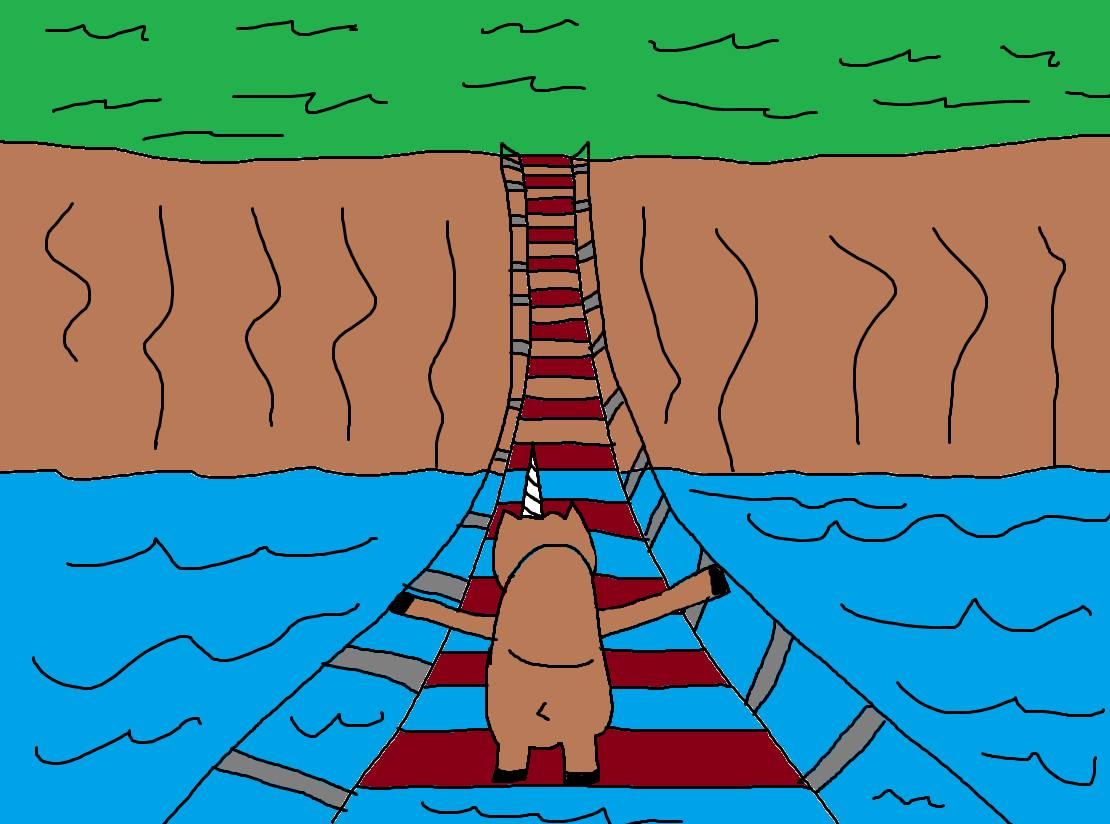 Canelcorn Bridge Blank Meme Template