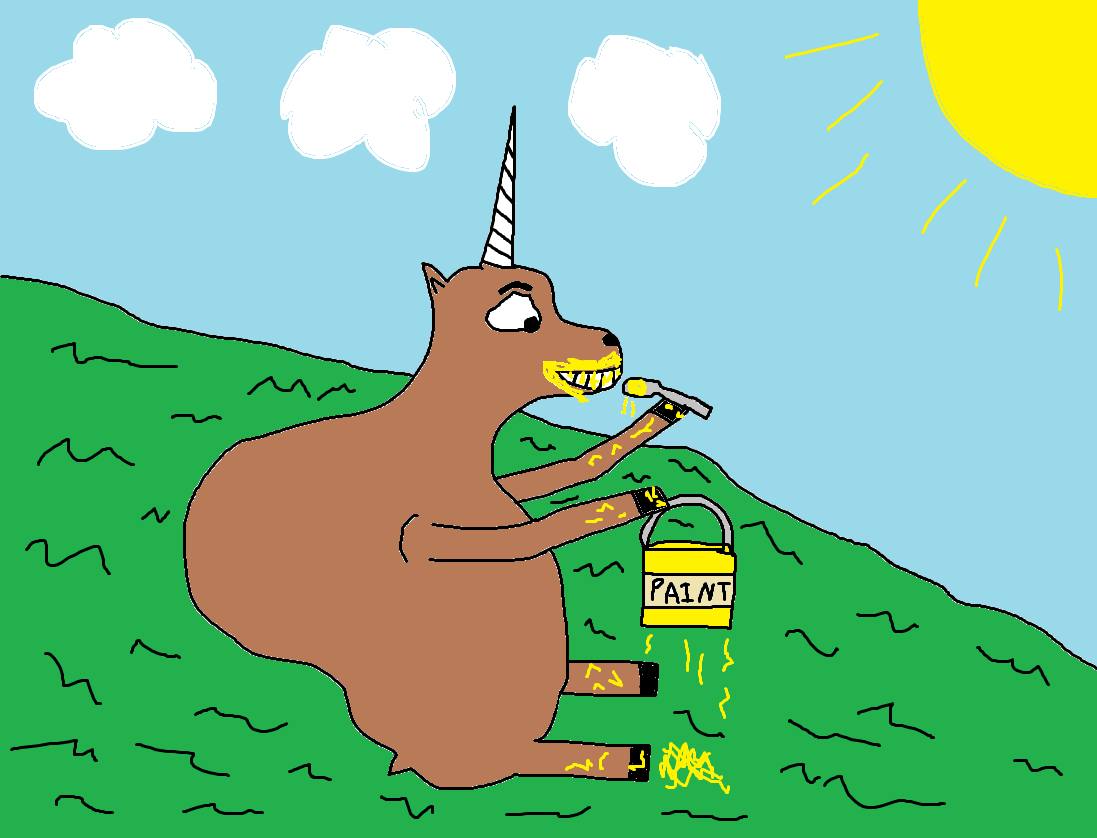 Canelcorn Paint Blank Meme Template