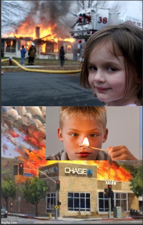 image tagged in disaster girl | made w/ Imgflip meme maker