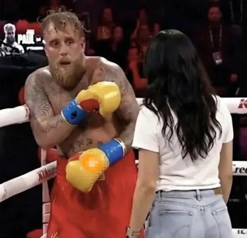 Jake Paul girlfriend Blank Meme Template