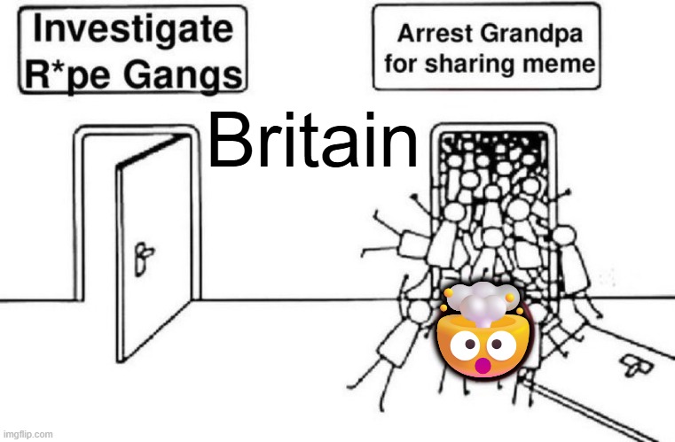 How Far They Have Fallen | Britain; 🤯 | image tagged in absolutely barbaric,crime,britain,double standards,evil government,sad truth | made w/ Imgflip meme maker