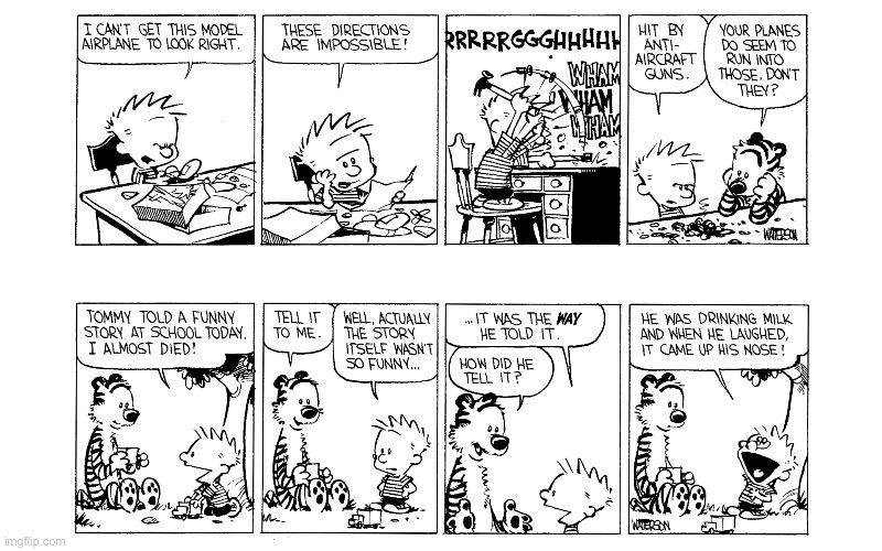 image tagged in calvin and hobbes,comics | made w/ Imgflip meme maker