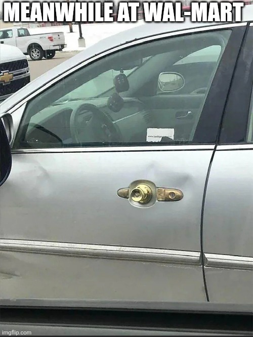 Meanwhile At Wal-Mart | MEANWHILE AT WAL-MART | image tagged in chrisjoines1 | made w/ Imgflip meme maker