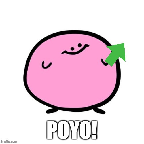 kirbo with an upvote | POYO! | image tagged in kirbo with an upvote | made w/ Imgflip meme maker