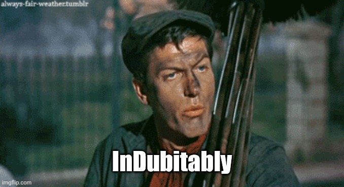 Flabbergasted Bert | InDubitably | image tagged in flabbergasted bert | made w/ Imgflip meme maker