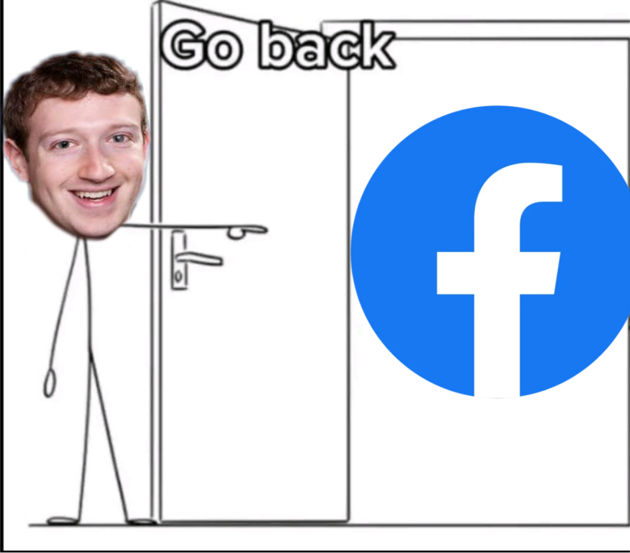 Go back Blank Meme Template