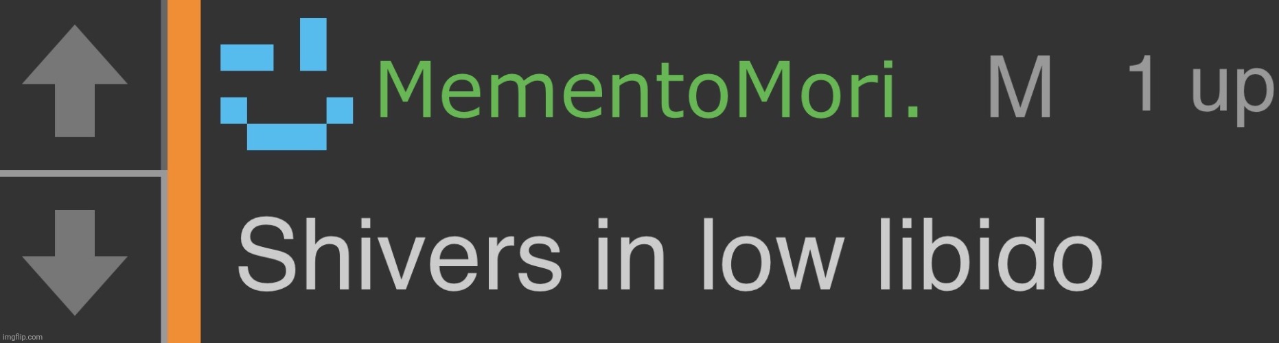 Shivers in low libido | image tagged in shivers in low libido | made w/ Imgflip meme maker