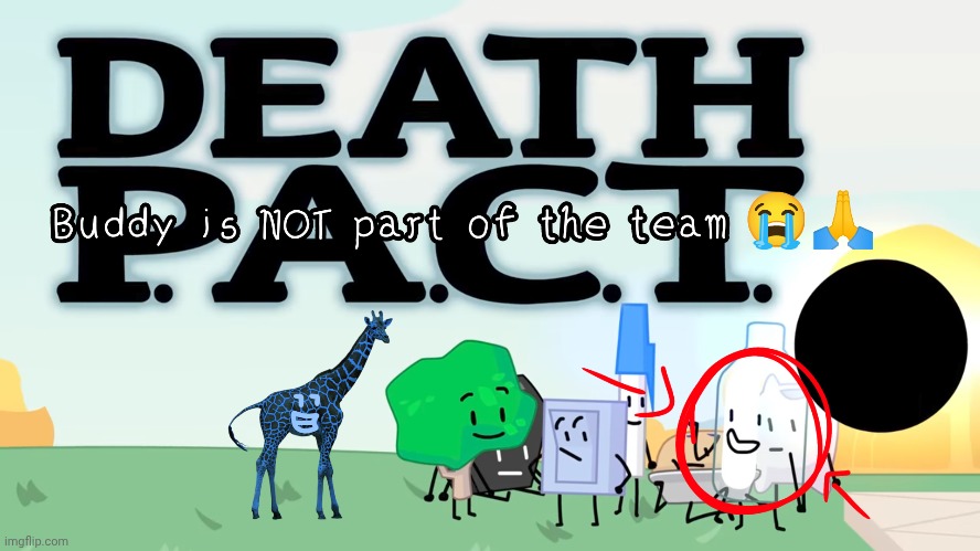 Originally made in December 23rd, 2025 | image tagged in bfdi,bfb,giraffe | made w/ Imgflip meme maker