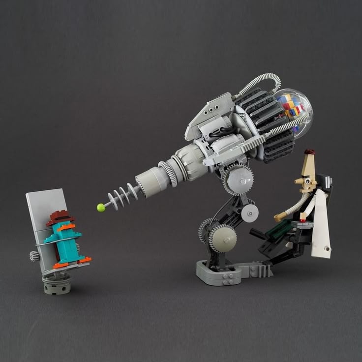 Lego Doof and Perry Blank Meme Template