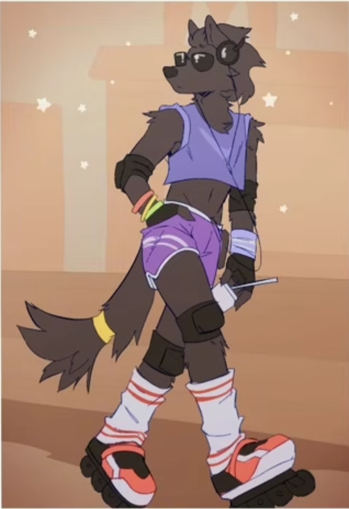 Femboy Leon (I think I like you) Blank Meme Template