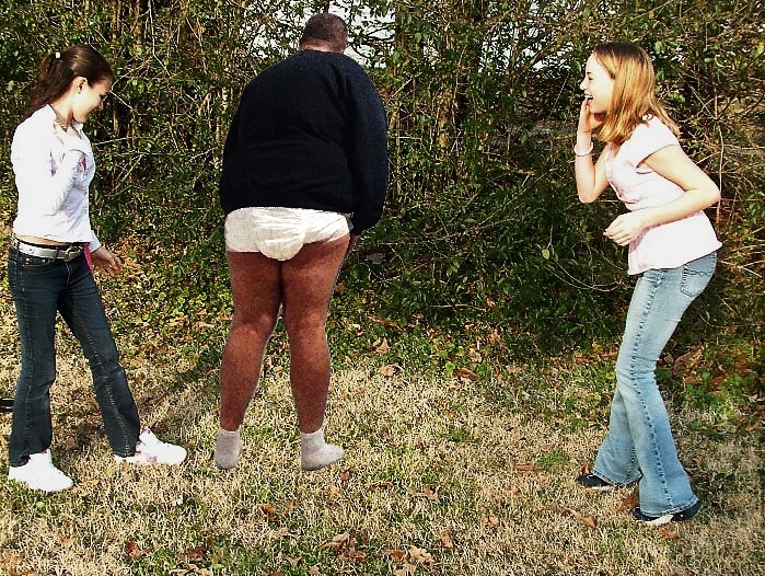 Fat man wearing a diaper sex Blank Meme Template