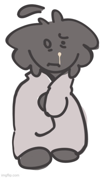 I drew my persona scrimblo sick since I feel sick | made w/ Imgflip meme maker