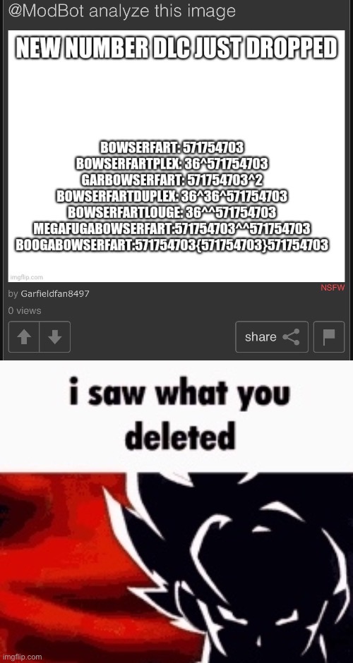 Anyone else saw this? | image tagged in i saw what you deleted | made w/ Imgflip meme maker