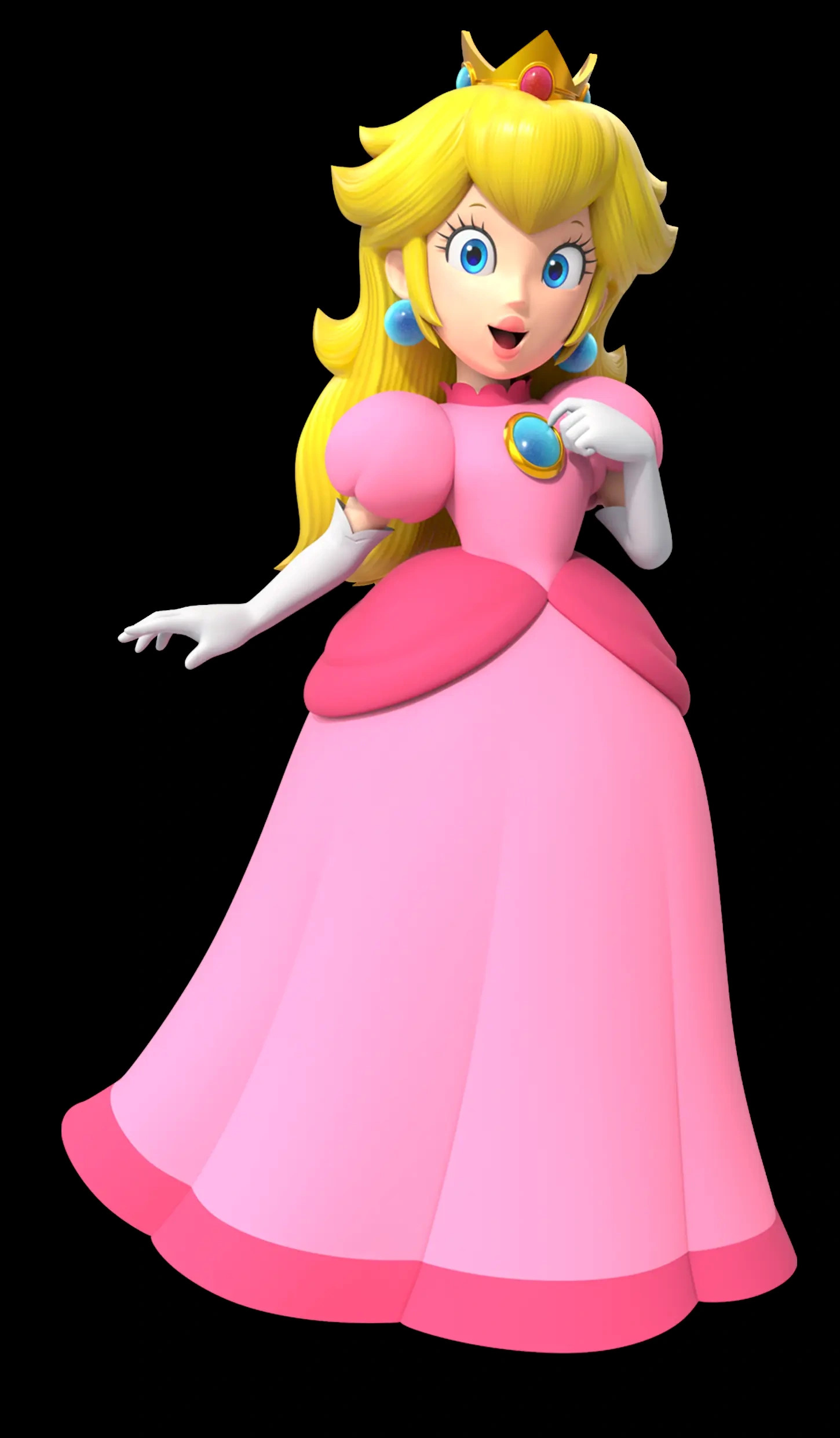 Princess Peach Blank Meme Template