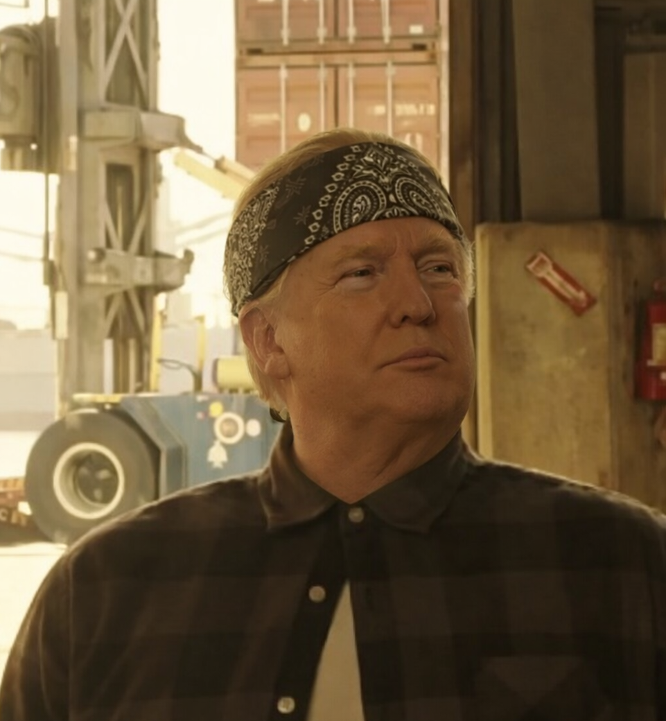 Jump street donald Blank Meme Template