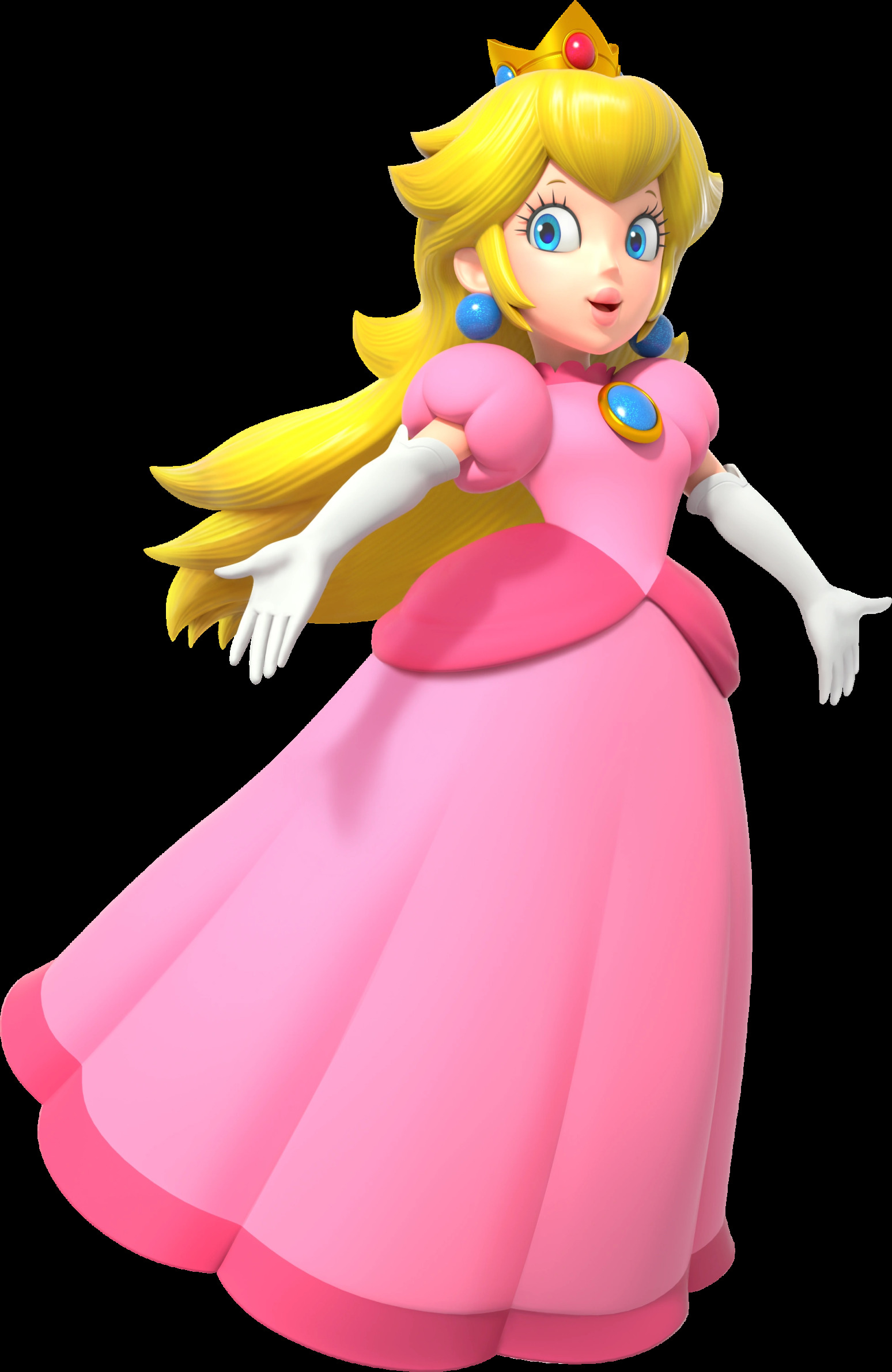 Princess Peach Blank Meme Template