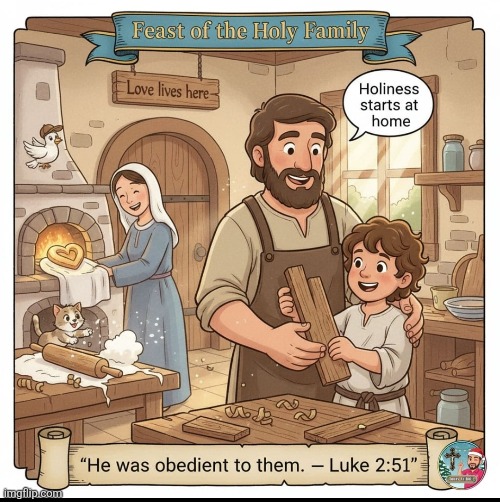 Holiness starts at home | image tagged in christianity,family | made w/ Imgflip meme maker