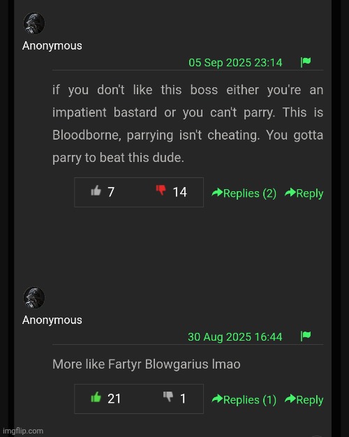 There are only two kinds of fromsoft players | made w/ Imgflip meme maker