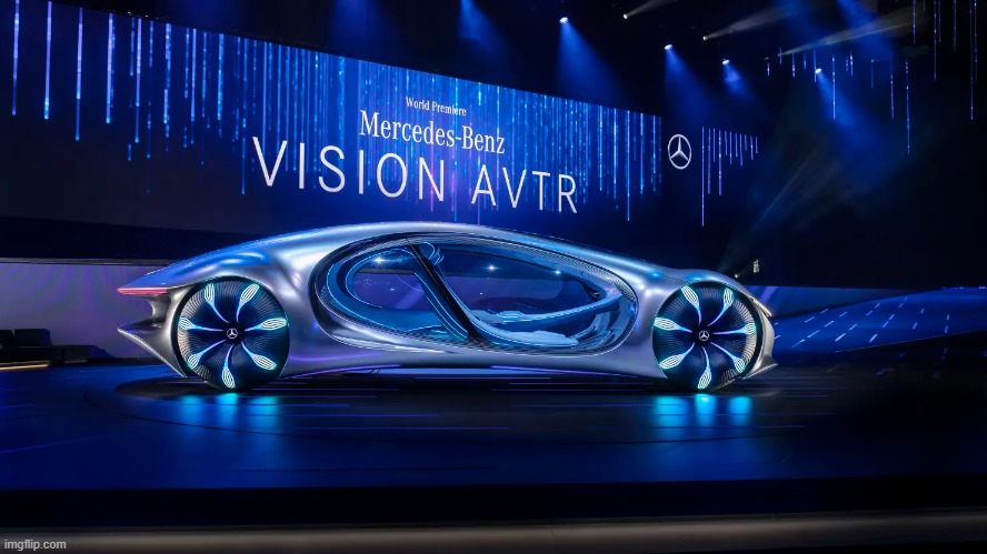 Mercedes-Benz Vision AVTR | image tagged in mercedes,concept,car,vision,avtr,avatar | made w/ Imgflip meme maker