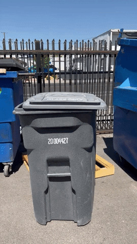 Trash Can Finger Blank Meme Template