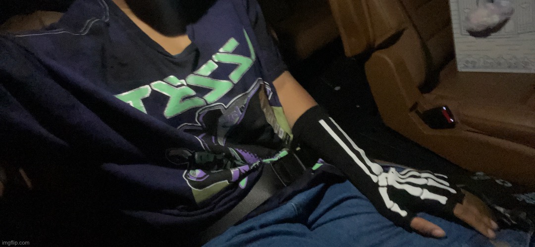 shirt n gloves i got today from hot topic | made w/ Imgflip meme maker