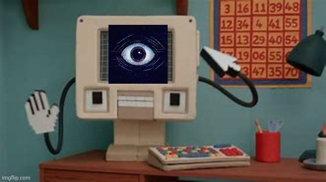 Colin the Computer | image tagged in colin the computer | made w/ Imgflip meme maker