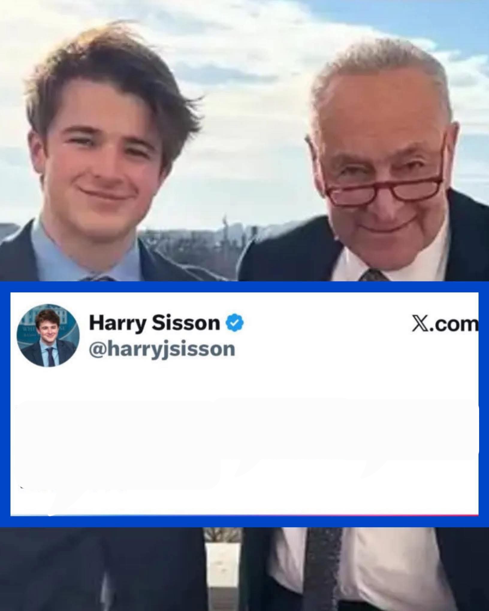 Harry Sisson with Cuck Scummer template Blank Meme Template